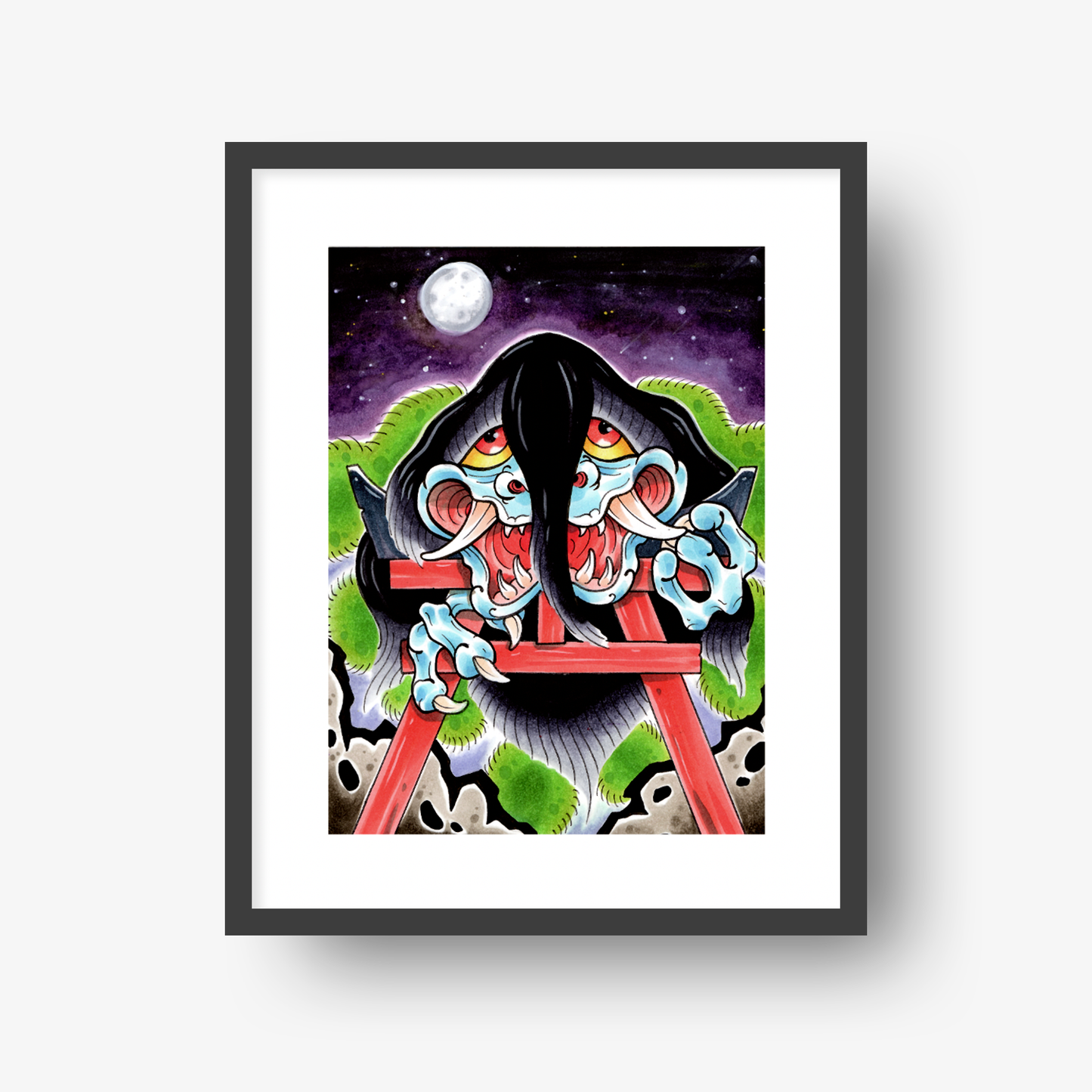 Ancient Gatekeeper - 8x10" Print