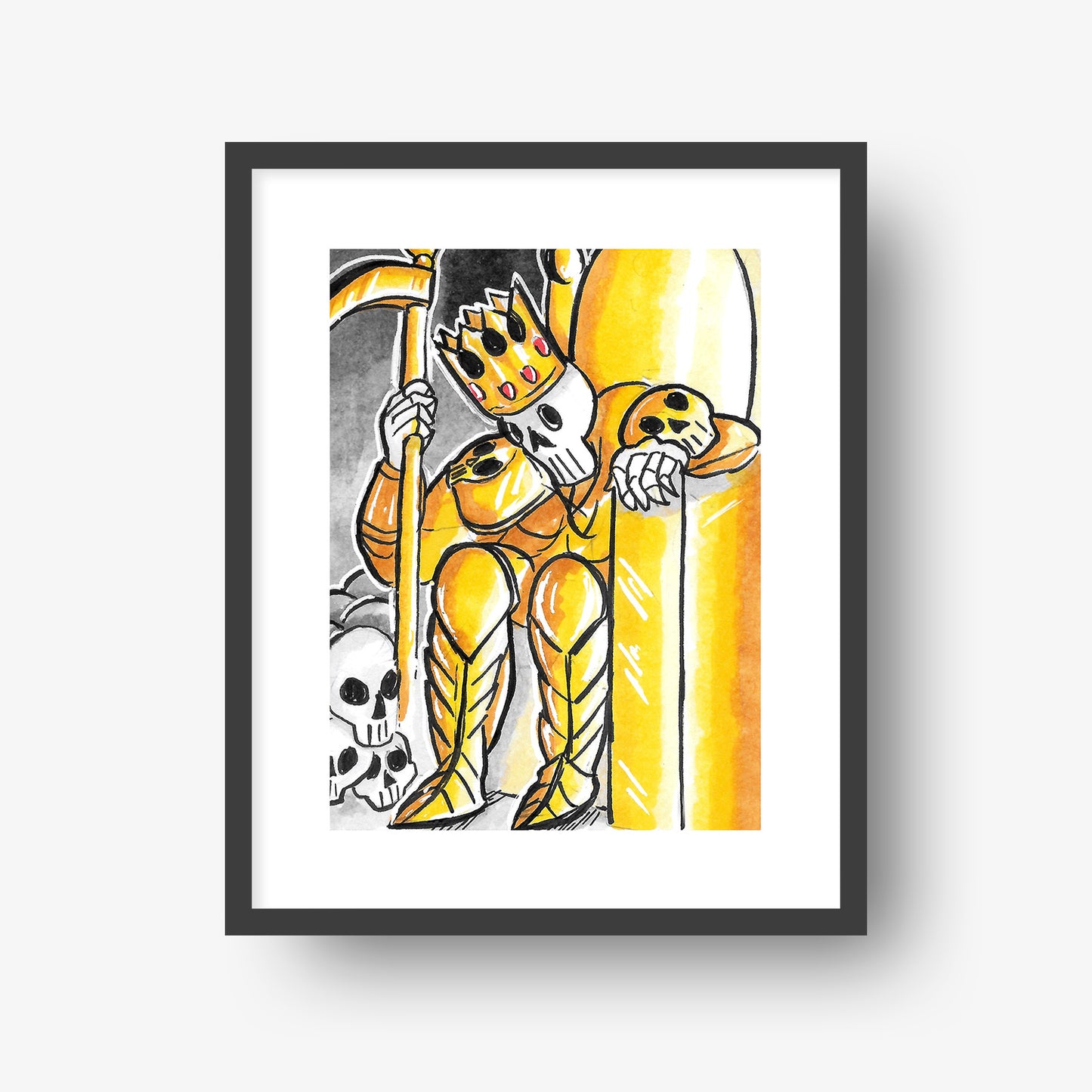 Grim's Monarchy - 8x10" Print