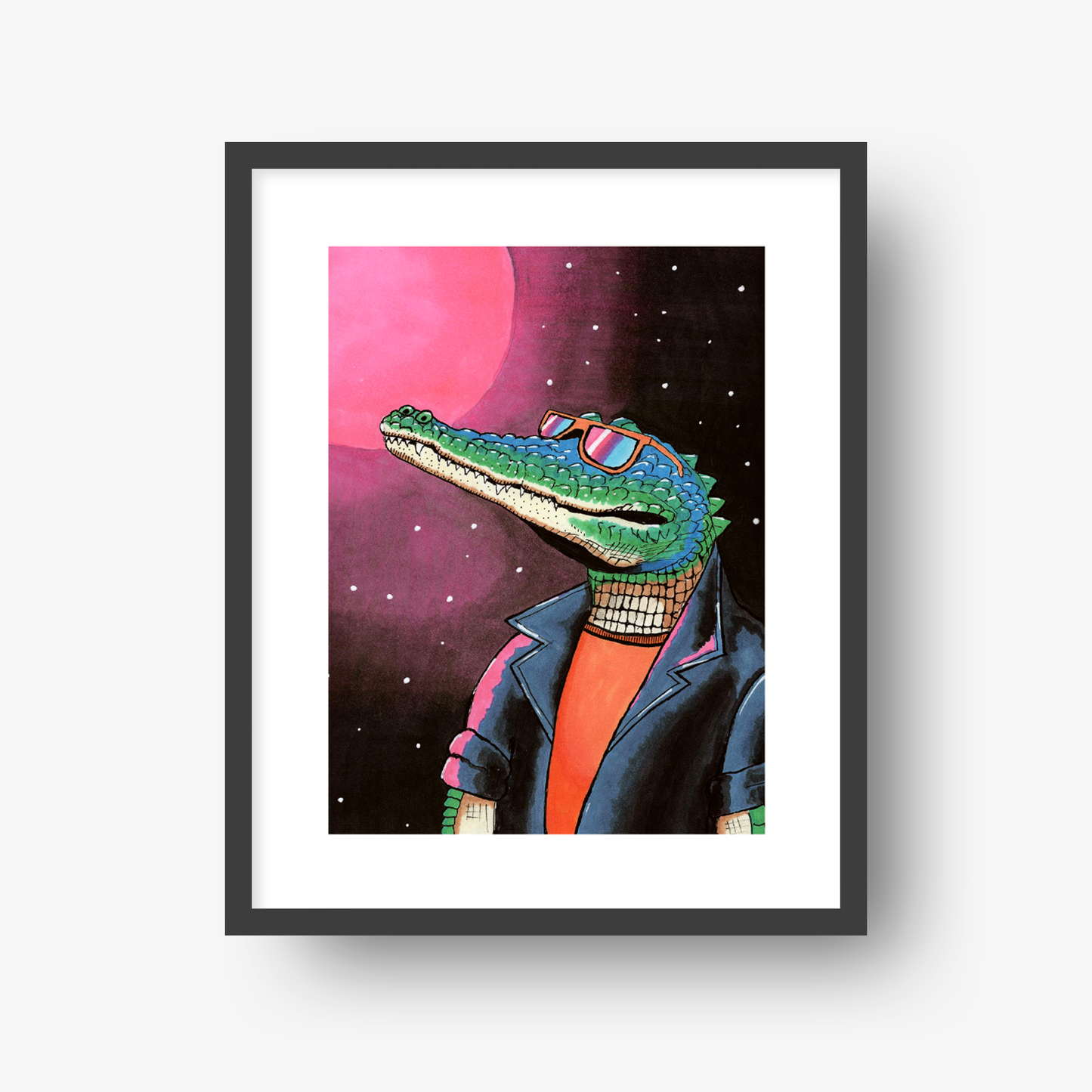 Sunglasses at Night - 8x10" Print