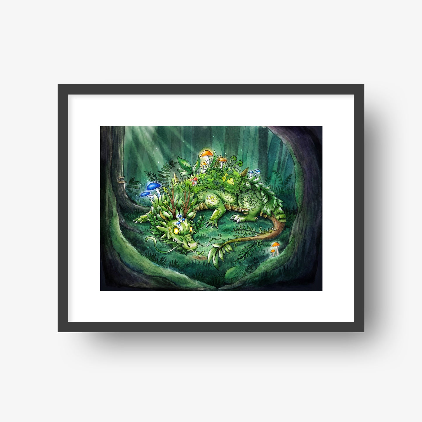 Undergrowth Grand Wyrm - 8x10" Print