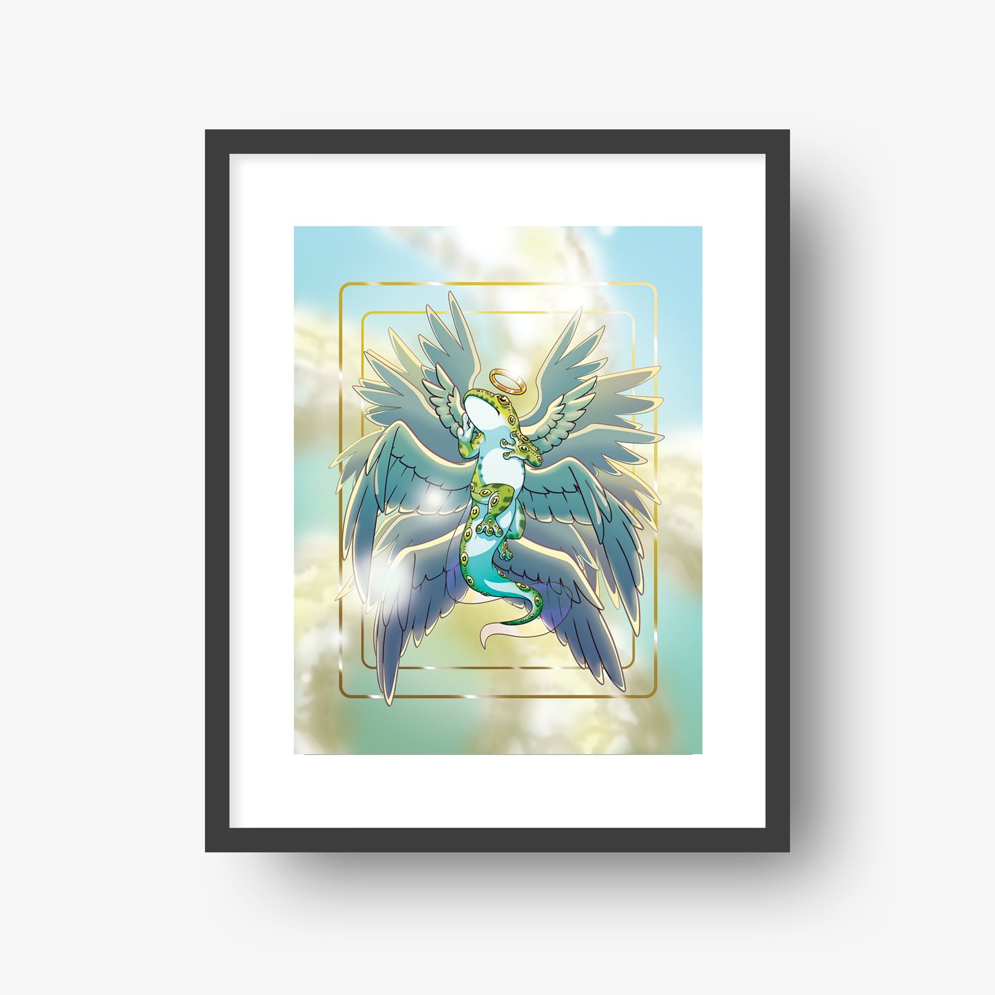 Zeraphrog - 8x10" Print