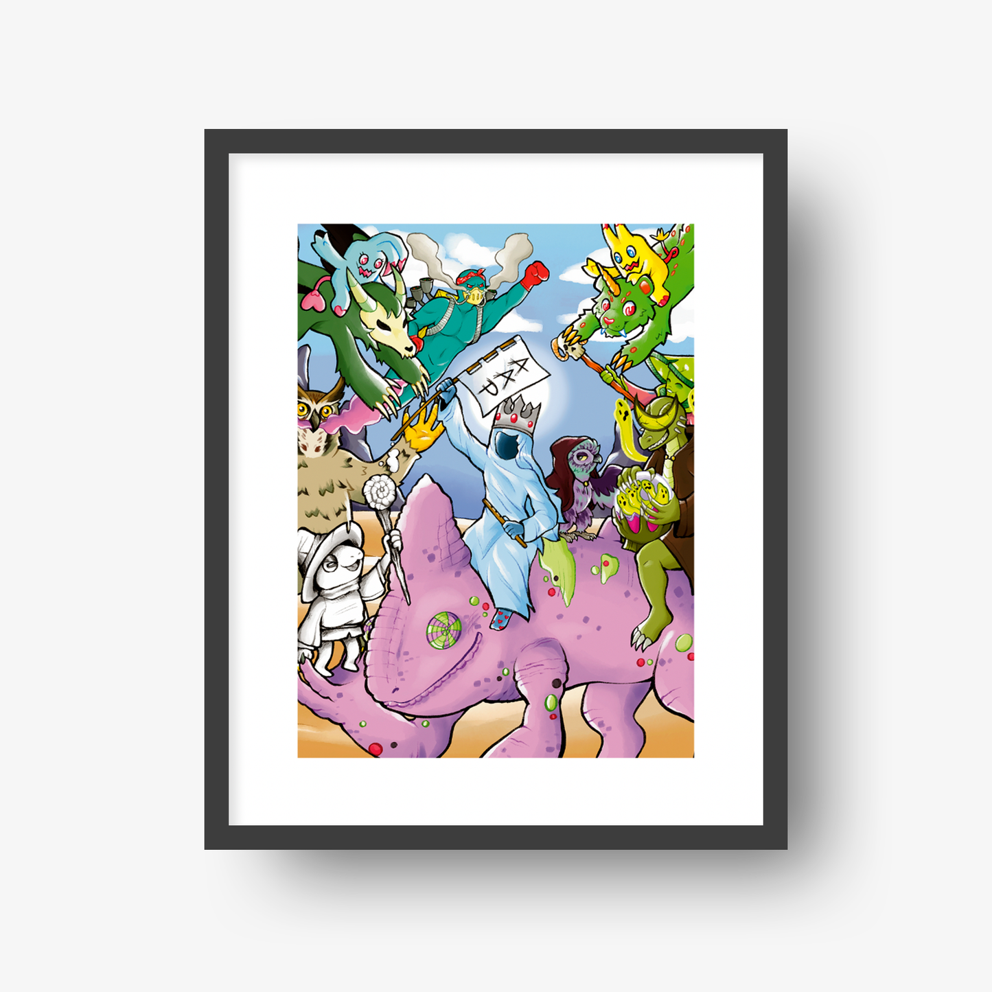 AAP Rides Again - 8x10" Print