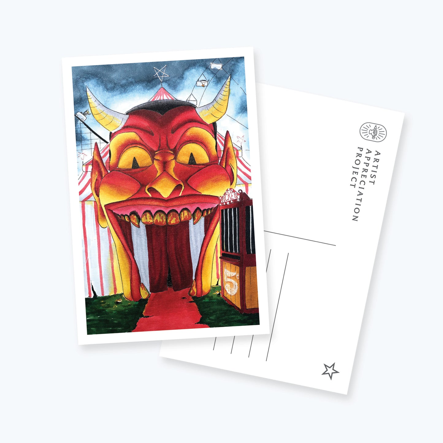 Carn-Evil 4x6 Postcard Print