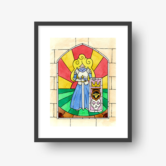 Dame of New Jersey - 8x10" Print