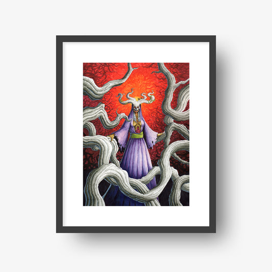 Damsel of the Deadwood - 8x10" Print