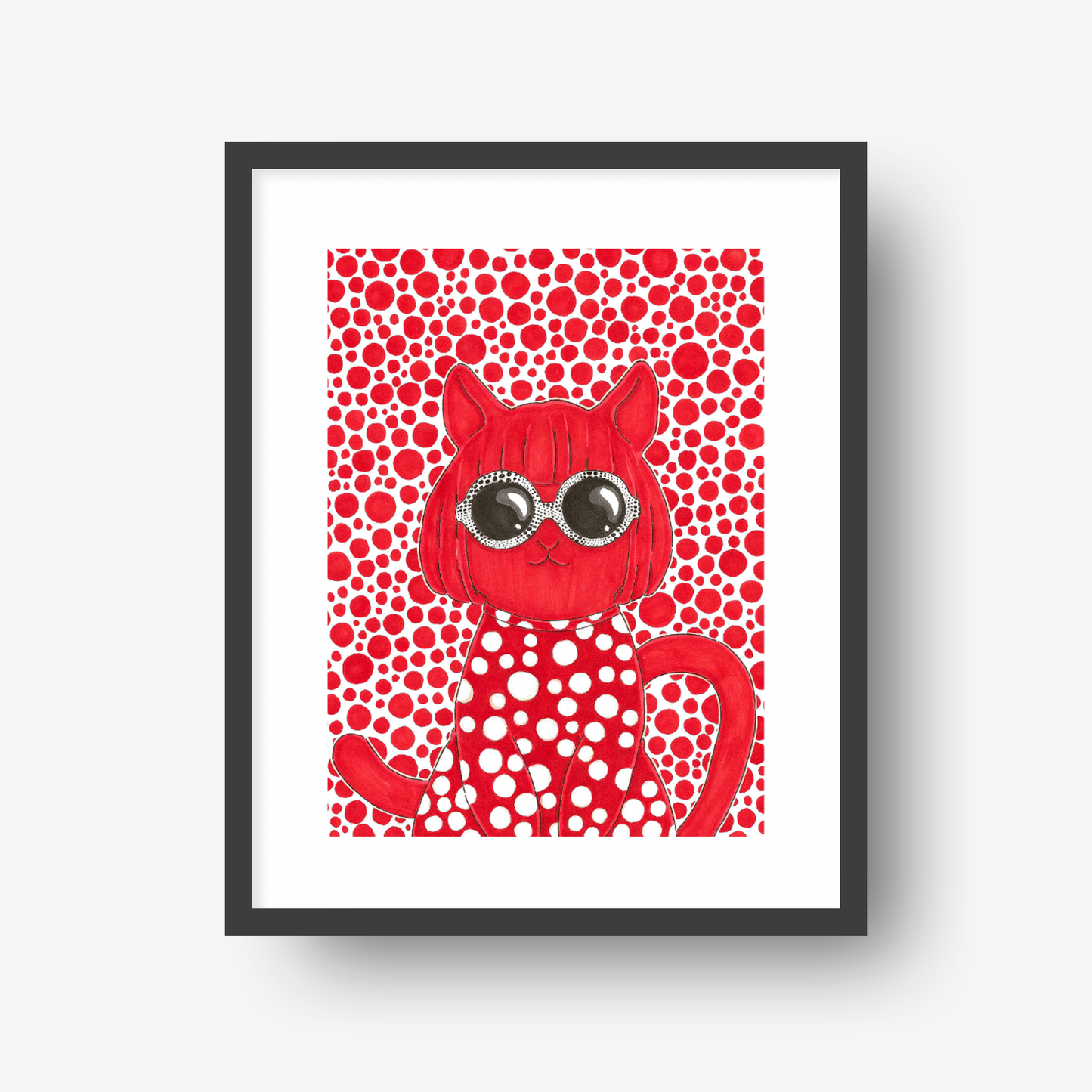 Lady Lunares - 8x10" Print