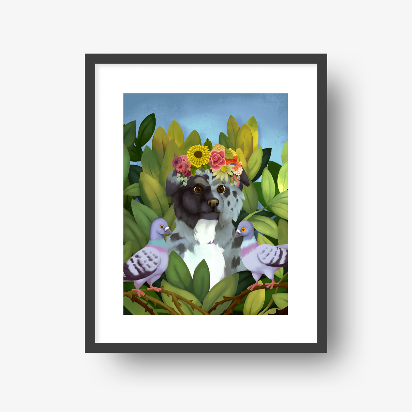 Marcy's Self Portrait - 8x10" Print