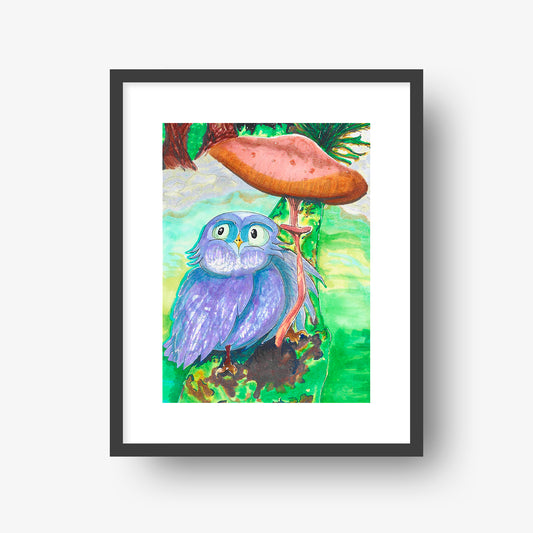 Peeper Squeak - 8x10" Print