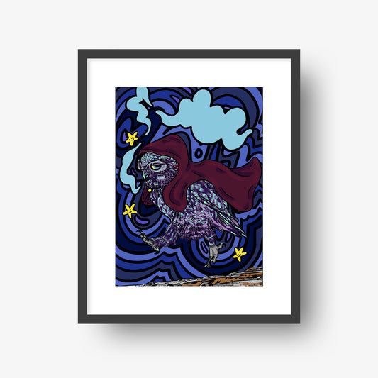 Starry Flight - 8x10" Print