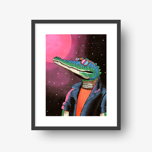 Sunglasses at Night - 8x10" Print