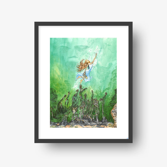 The Last Breath - 8x10" Print