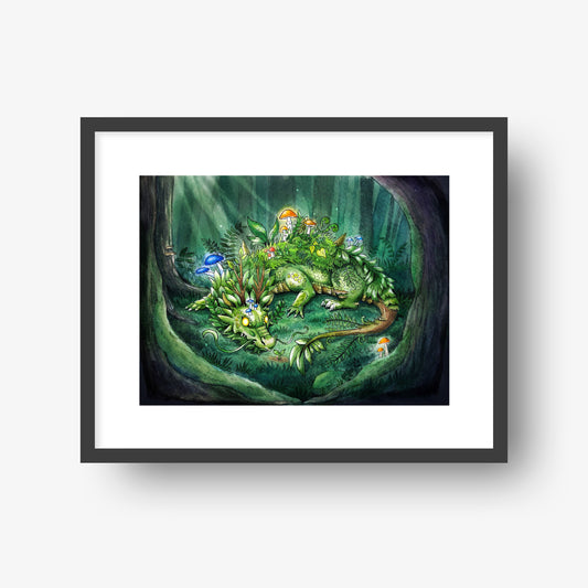 Undergrowth Grand Wyrm - 8x10" Print