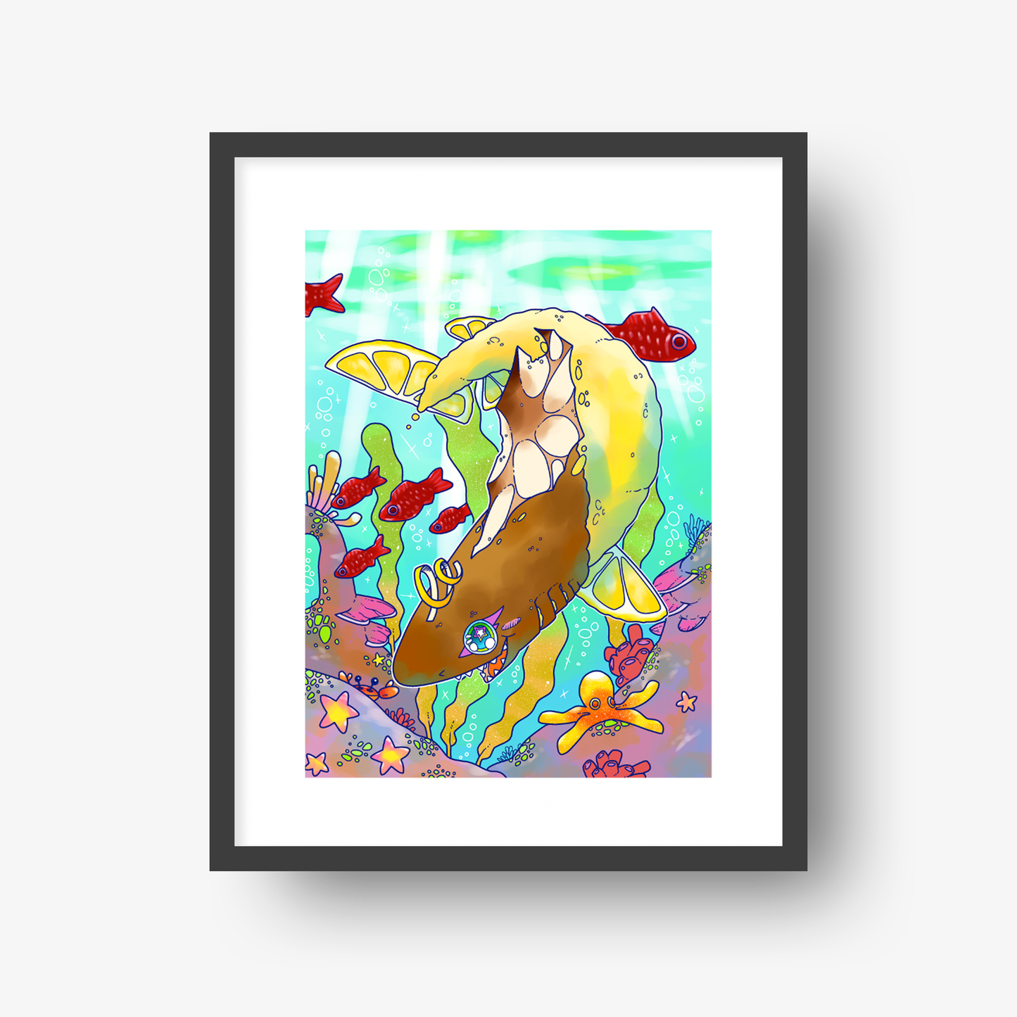 Zesty Depths - 8x10" Print